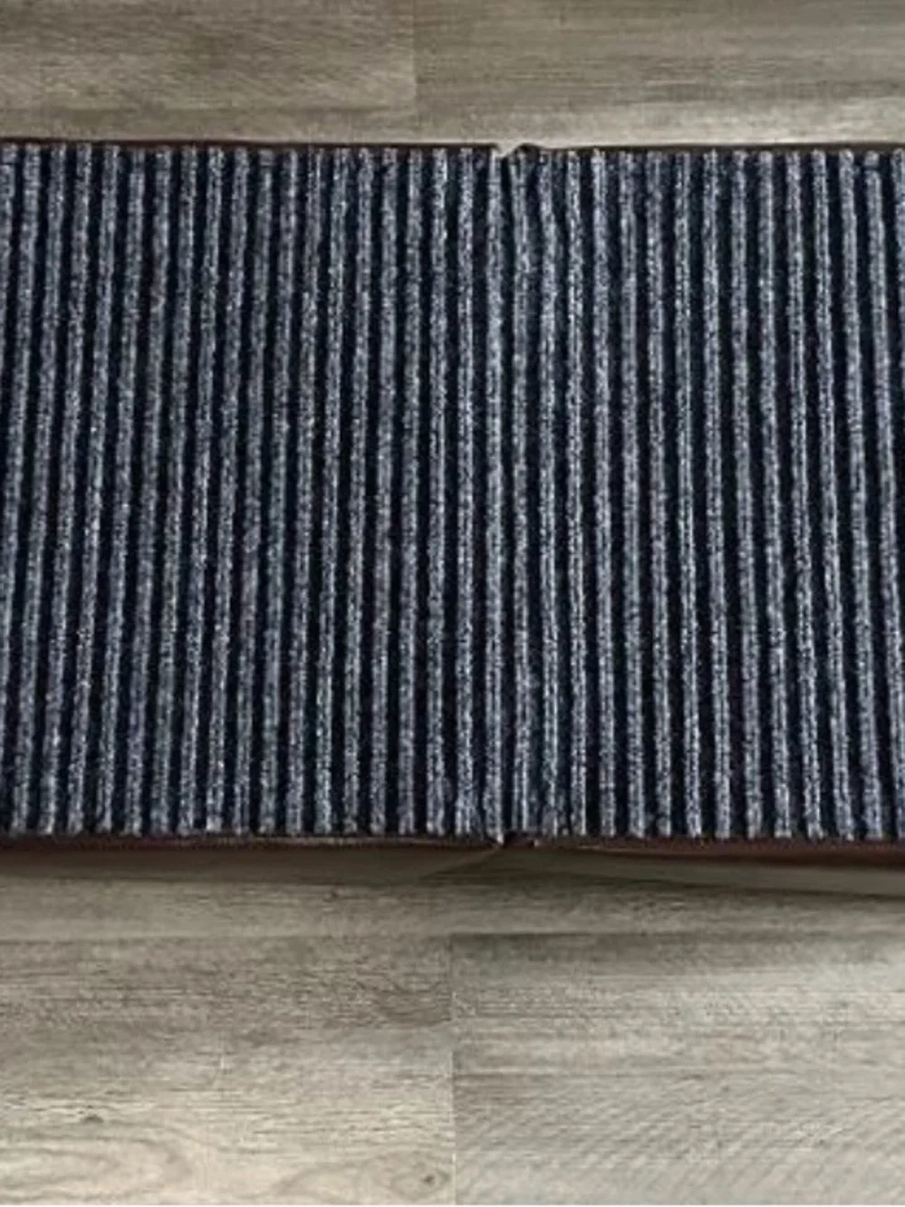 Pet Ramp for Small Dogs and Cats - Gray Surface with Brown Sides